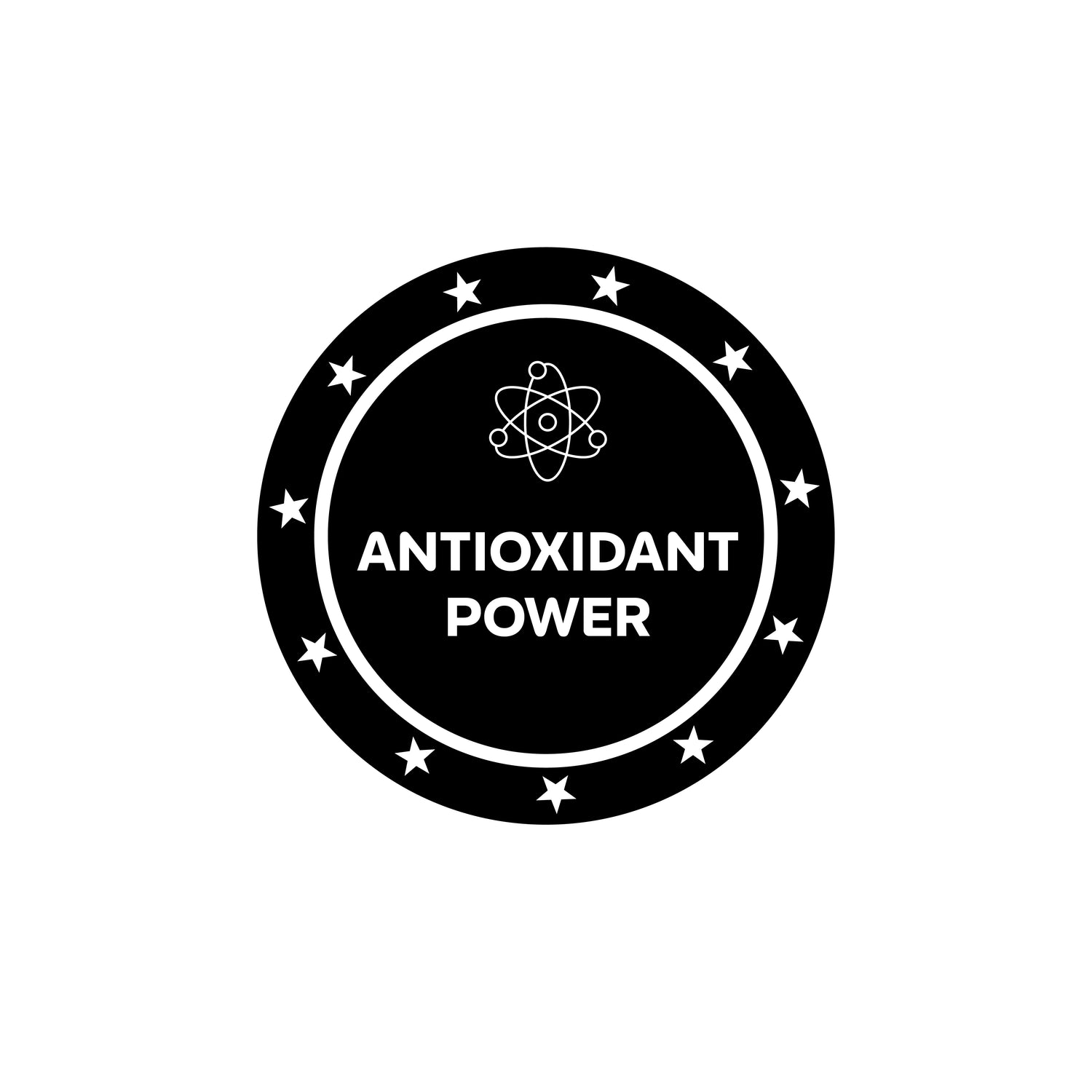 Tupan Antioxidant Power badge – rich in Amazonian antioxidants for natural defense and clean energy.