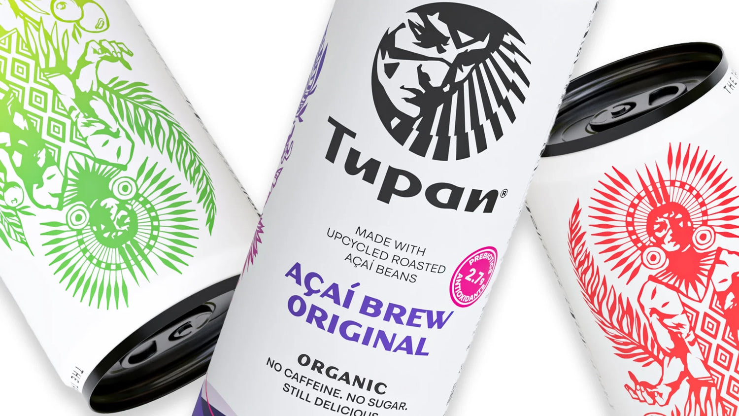 TUPAN AÇAÍ BREWS: ORIGINAL, PINEAPPLE AND CAMU CAMU