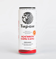 Tupan Açaí Brew Camu Camu organic açaí brew with Amazon camu camu.