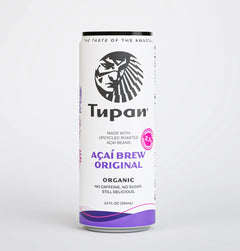 Tupan Açaí Brew Original organic açaí brew made from upcycled açaí beans.