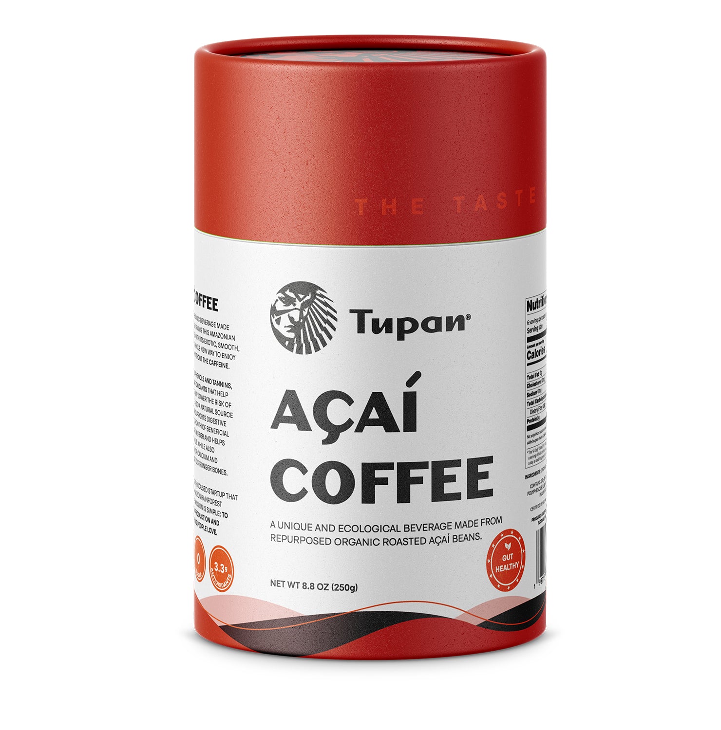 Tupan Açaí Coffee Tube – organic instant açaí bean coffee